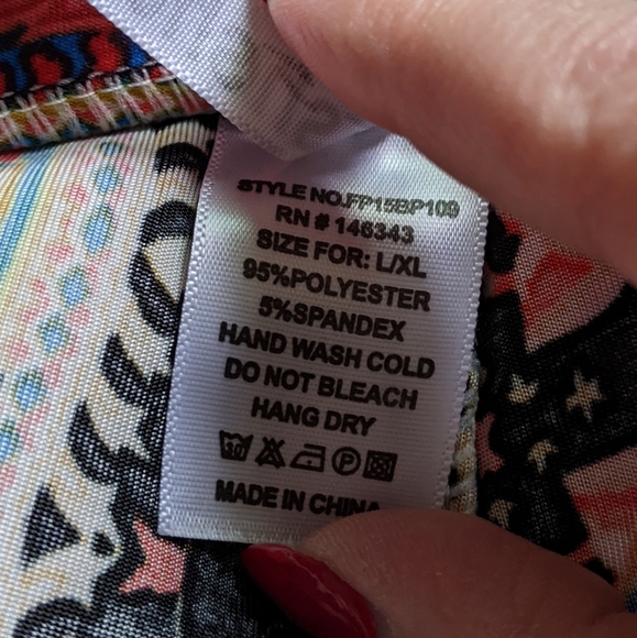 Retro 70's Patterned Pants - Picture 7 of 7